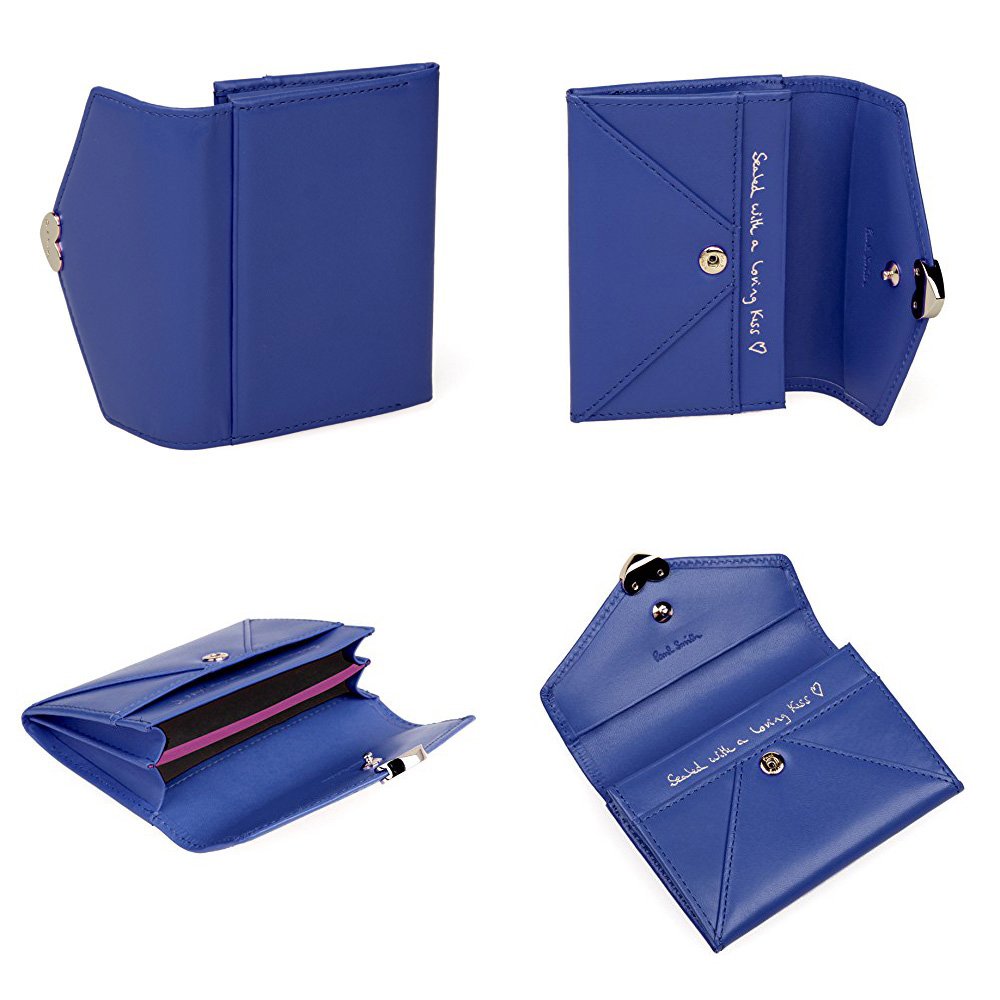 Paul Smith 激レア　高級ブライドルレザー　名刺入れ　新品未使用品　青 PS Paul Smithオンライン限定 名刺入れ（ネイビー） ｜ポール